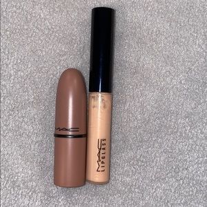 Mac lipstick and Lipglass set